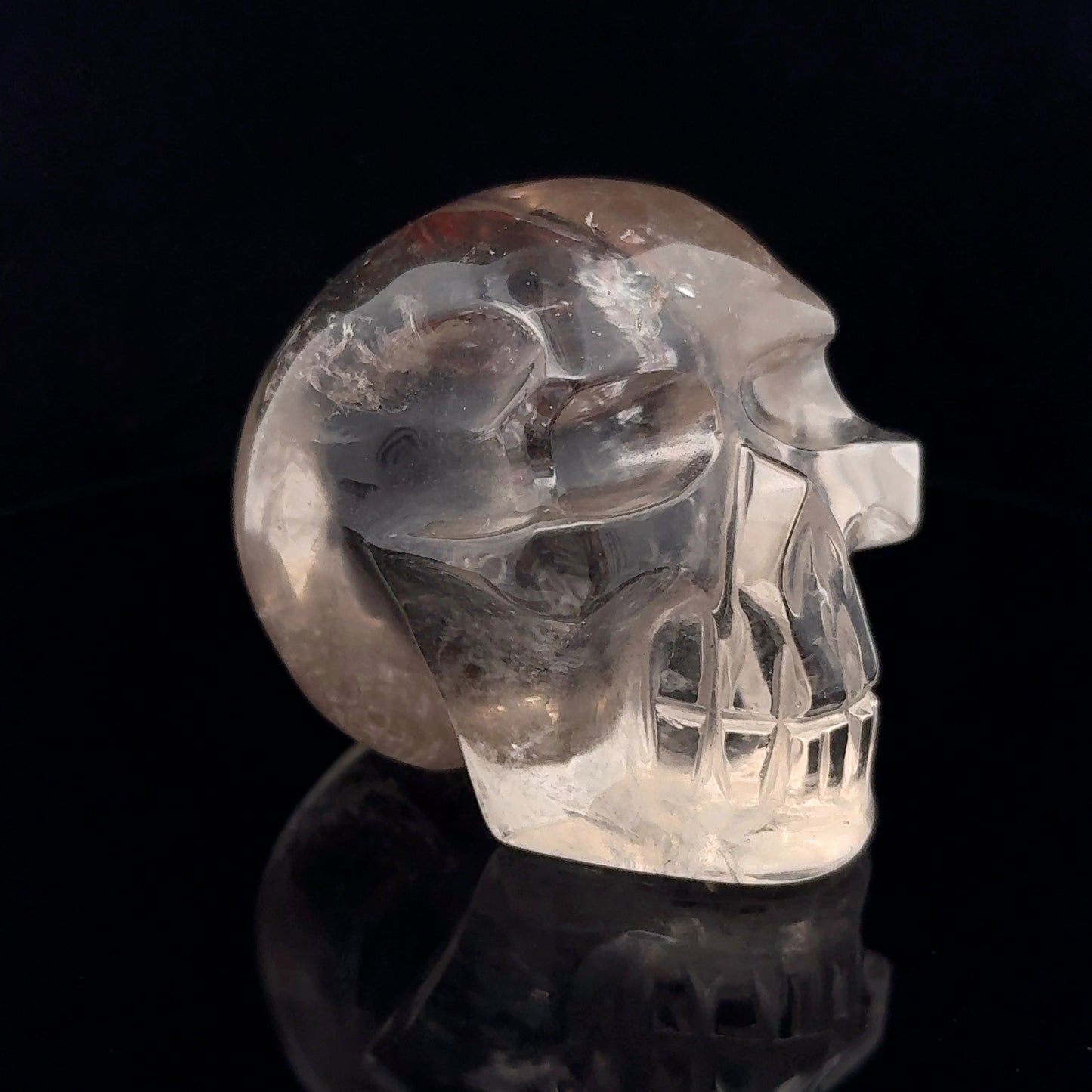Kvarca galvaskauss, 5,5 cm, 253 grami