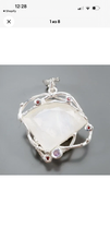 Lejupielādēt attēlu galerijas skatītājā, Moonstone (Adularia) Pendant Silver 925
