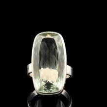 Загрузить изображение в средство просмотра галереи, Prasiolite ring, size 18, 11.4g, 925 silver
