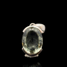Загрузить изображение в средство просмотра галереи, Prasiolite pendant 17.4 g, 925 silver; 33 mm
