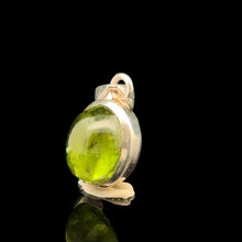 Load image into Gallery viewer, Peridot Pendant 25 mm 10×15 mm Silver 925

