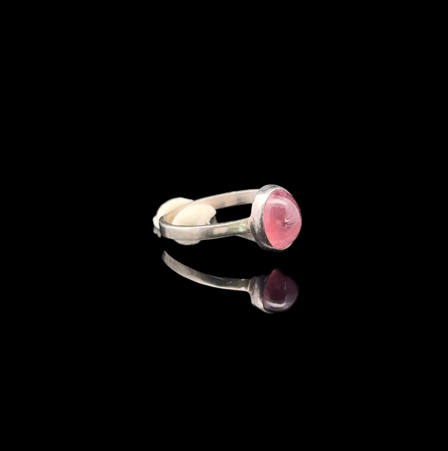 Tourmaline Ring 7×9 mm Size 17 2 g Silver 925