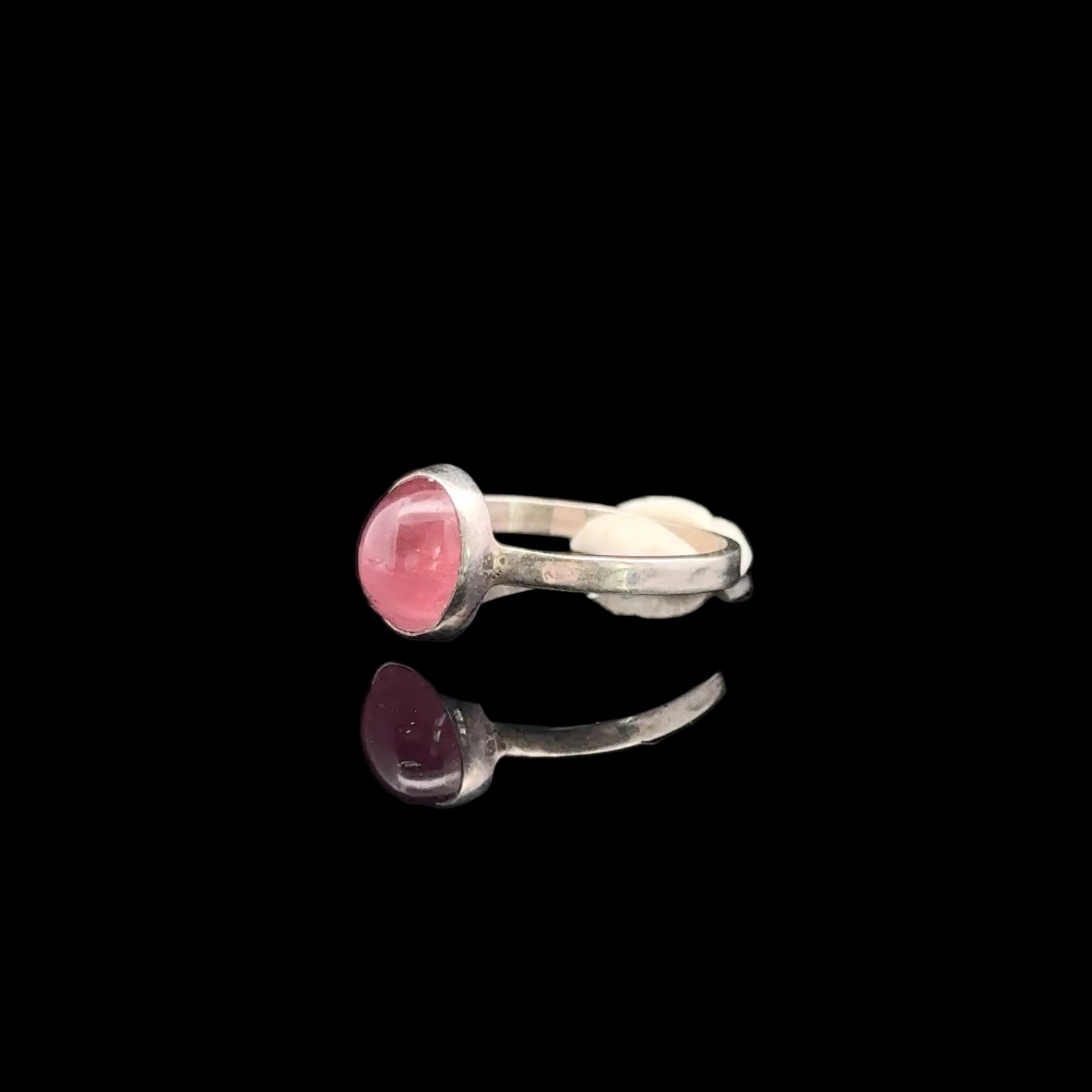 Tourmaline Ring 7×9 mm Size 17 2 g Silver 925