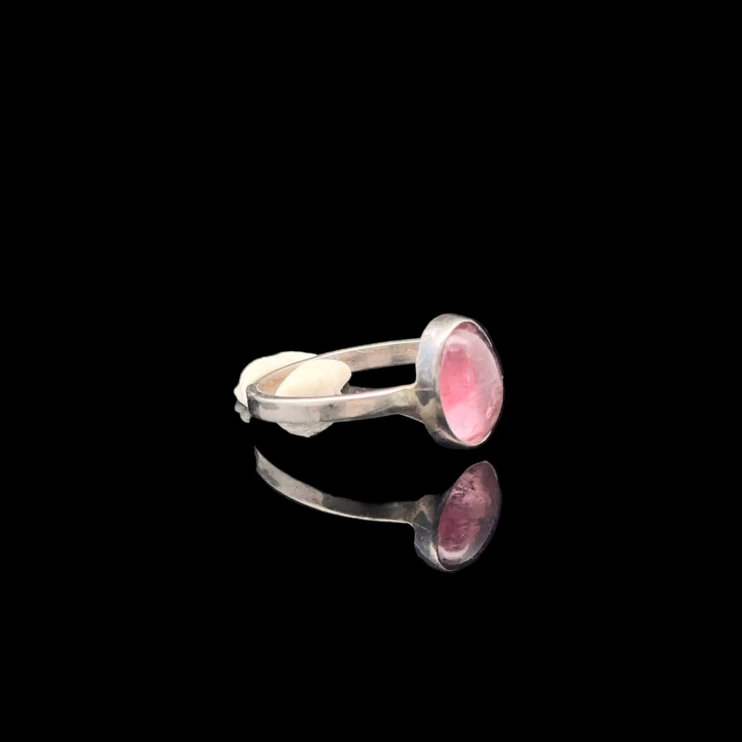 Tourmaline Ring, Size 15, Weight 7.8 g, Stone Size 7 × 10 mm, 925 Sterling Silver