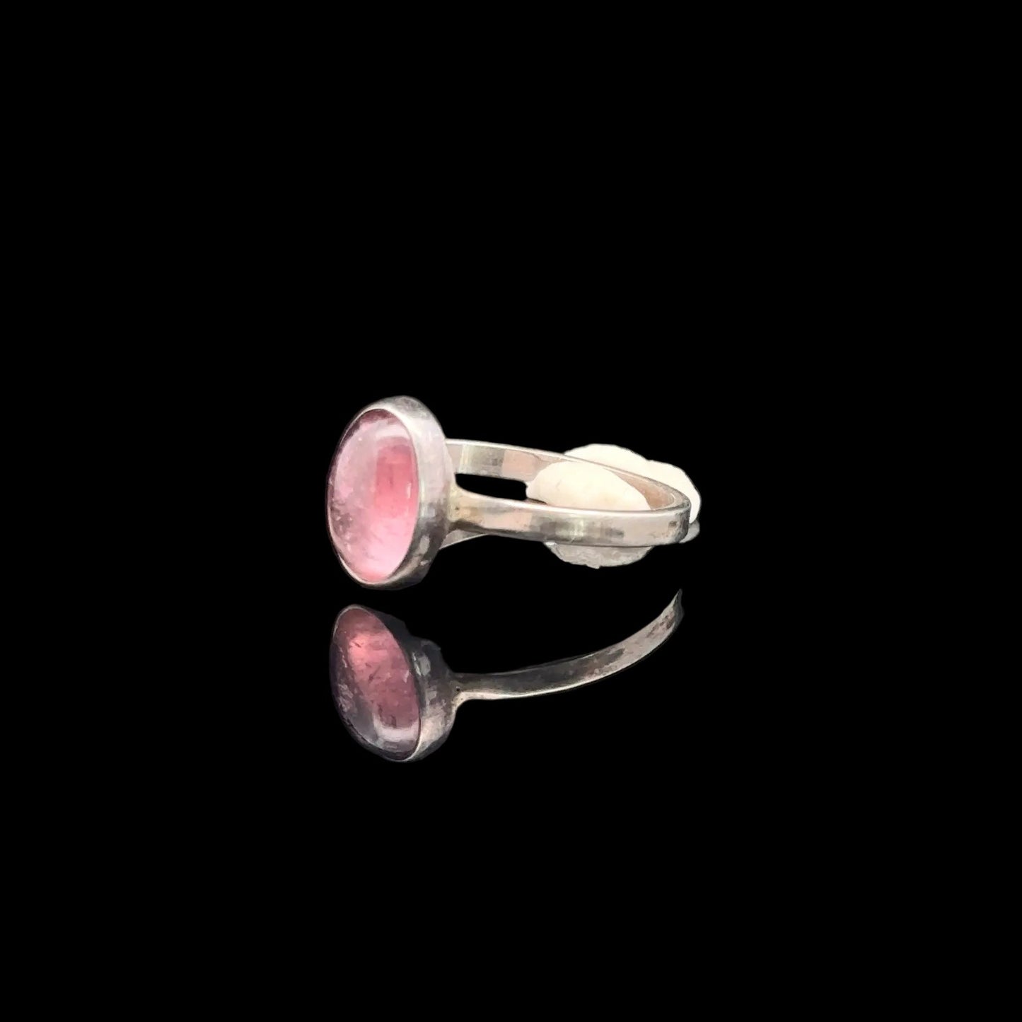 Tourmaline Ring, Size 15, Weight 7.8 g, Stone Size 7 × 10 mm, 925 Sterling Silver