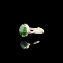Load image into Gallery viewer, Chrome Diopside Ring, Size 17, Weight 11 g, Stone Size 9 × 11 mm, 925 Sterling Silver
