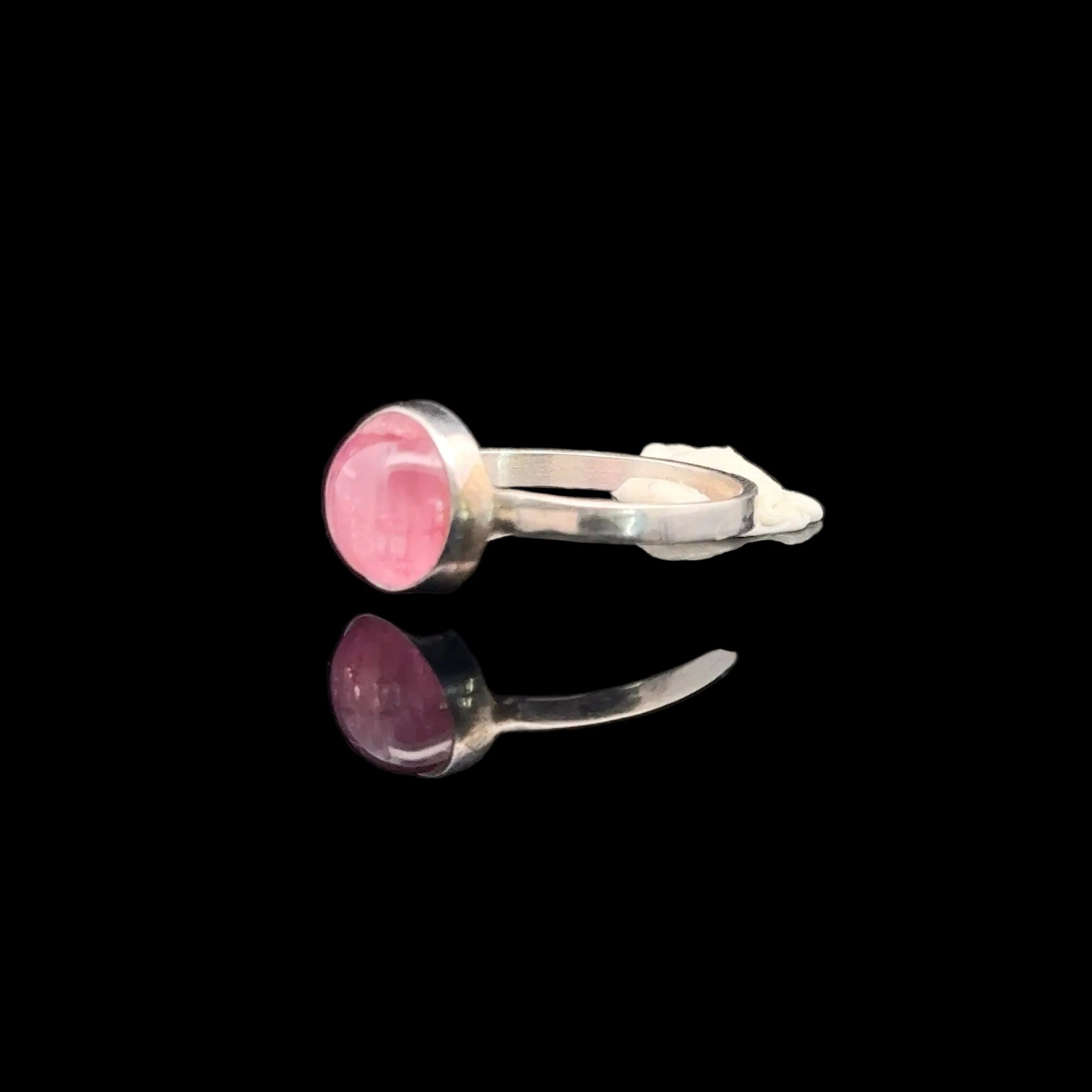 Tourmaline Ring, Size 17.5, Weight 9.1 g, Stone Size 9 × 9 mm, 925 Sterling Silver