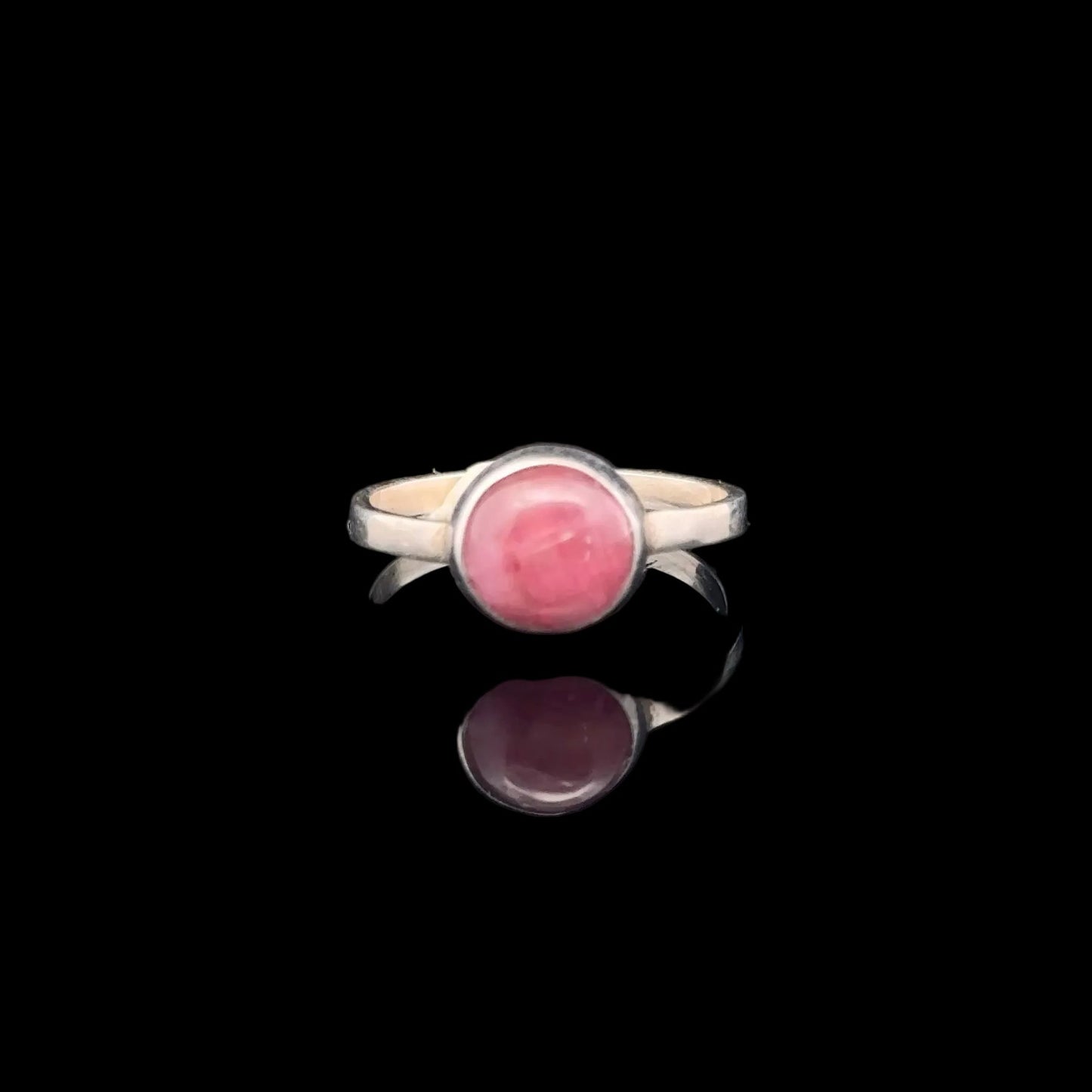 Tourmaline Ring 9×9 mm Size 18 2 g Silver 925