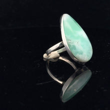Загрузить изображение в средство просмотра галереи, Chrysoprase Ring 17×30 mm Size 20 Silver 925
