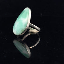 Загрузить изображение в средство просмотра галереи, Chrysoprase Ring 17×30 mm Size 20 Silver 925

