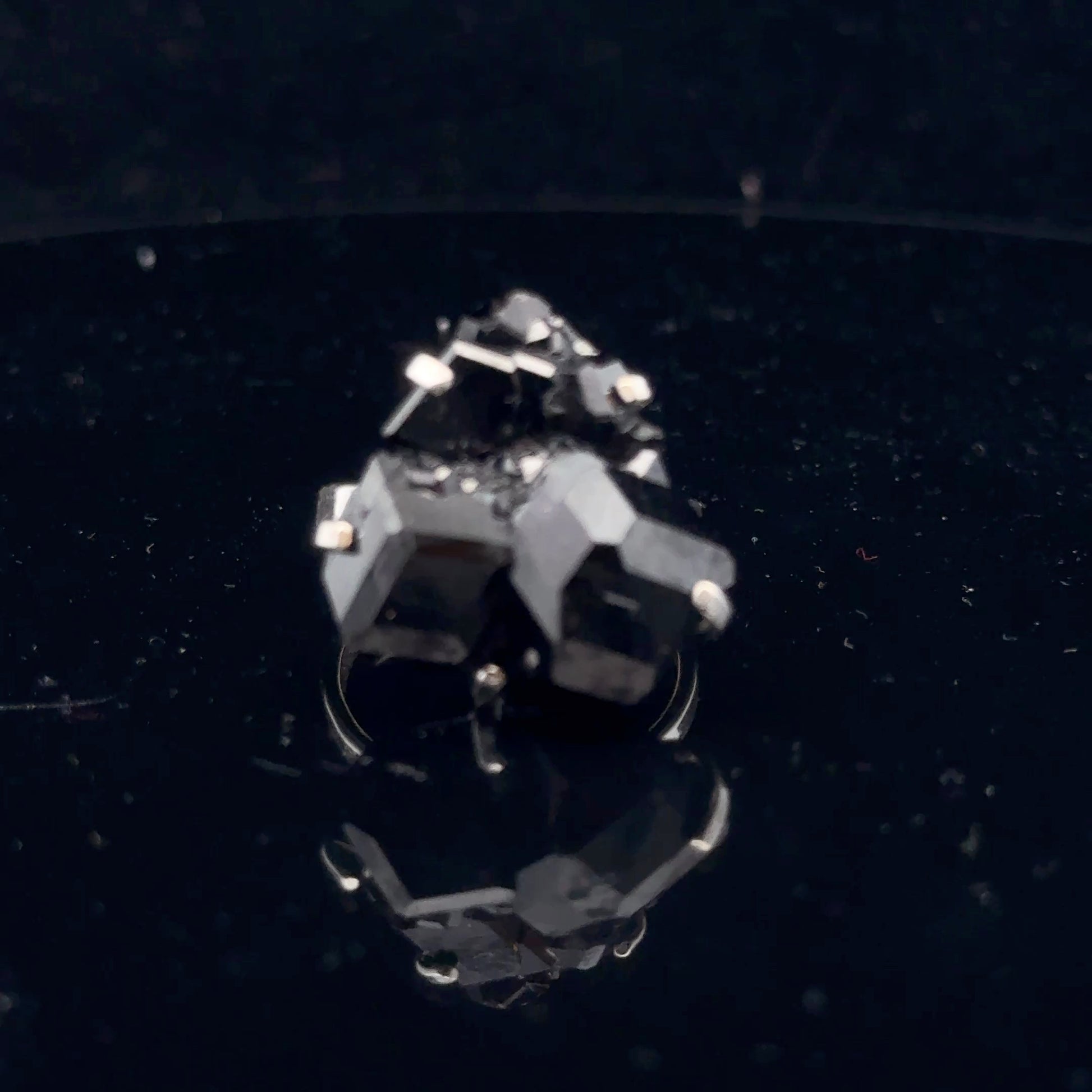 Garnet Ring Silver 925 Natural Gemstone Size 19 11 g