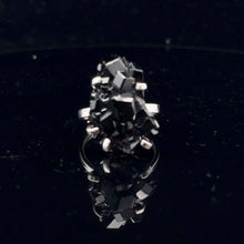 Загрузить изображение в средство просмотра галереи, Garnet Ring Silver 925 Natural Gemstone Size 18 8 g
