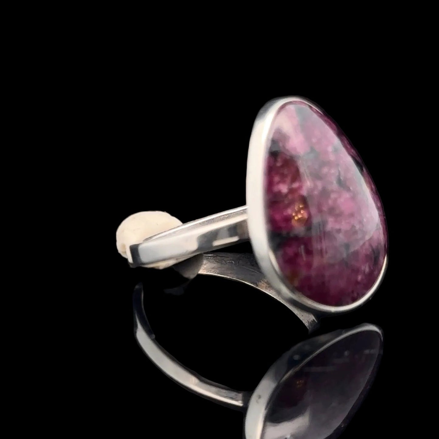 Eudialyte Ring Silver 925 Natural Gemstone 26.5 g