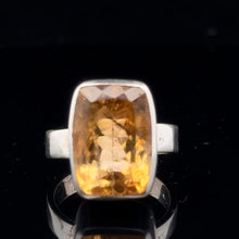 Load image into Gallery viewer, Citrine Ring 15×10 mm Size 18 Silver 925
