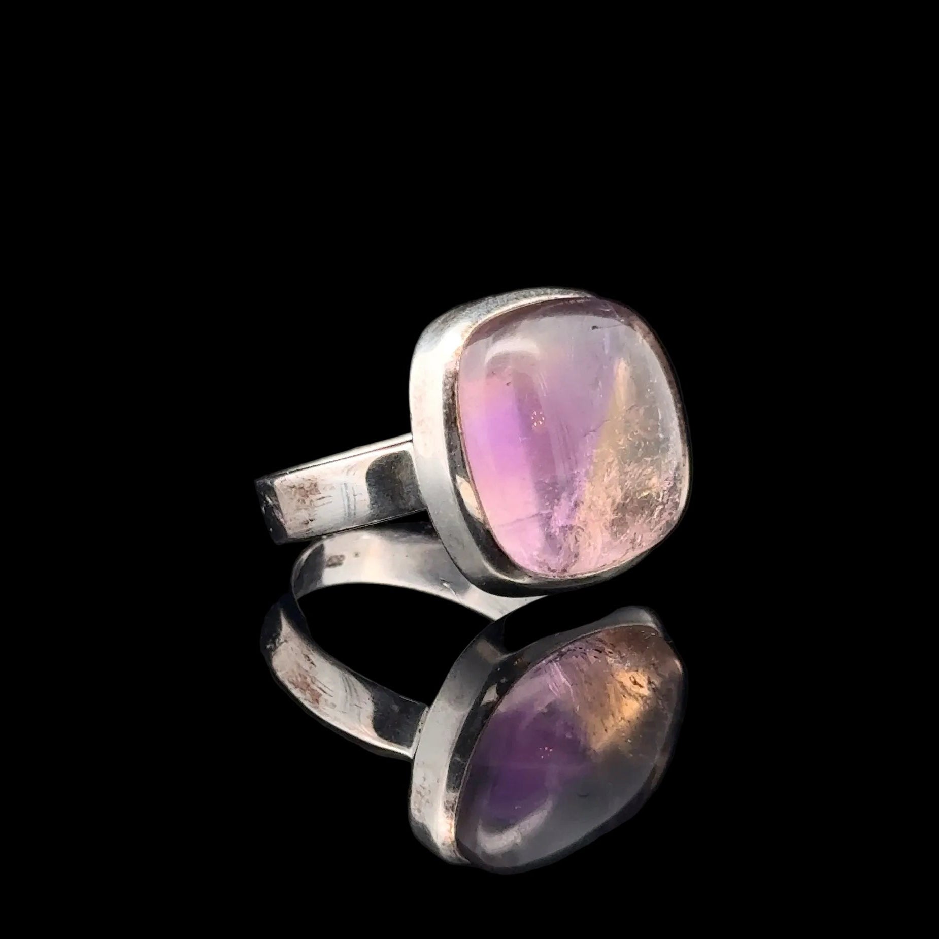 Ametrine Ring Silver 925 Size 19 side