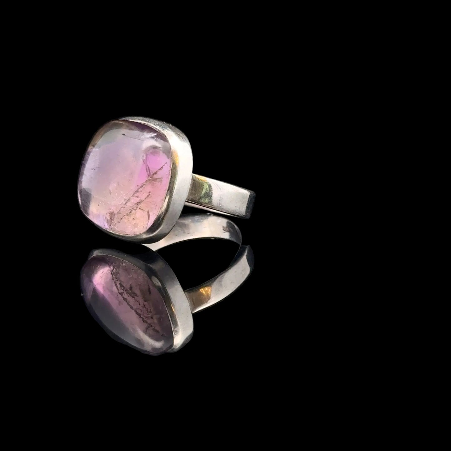 Ametrine Ring Silver 925 Size 19