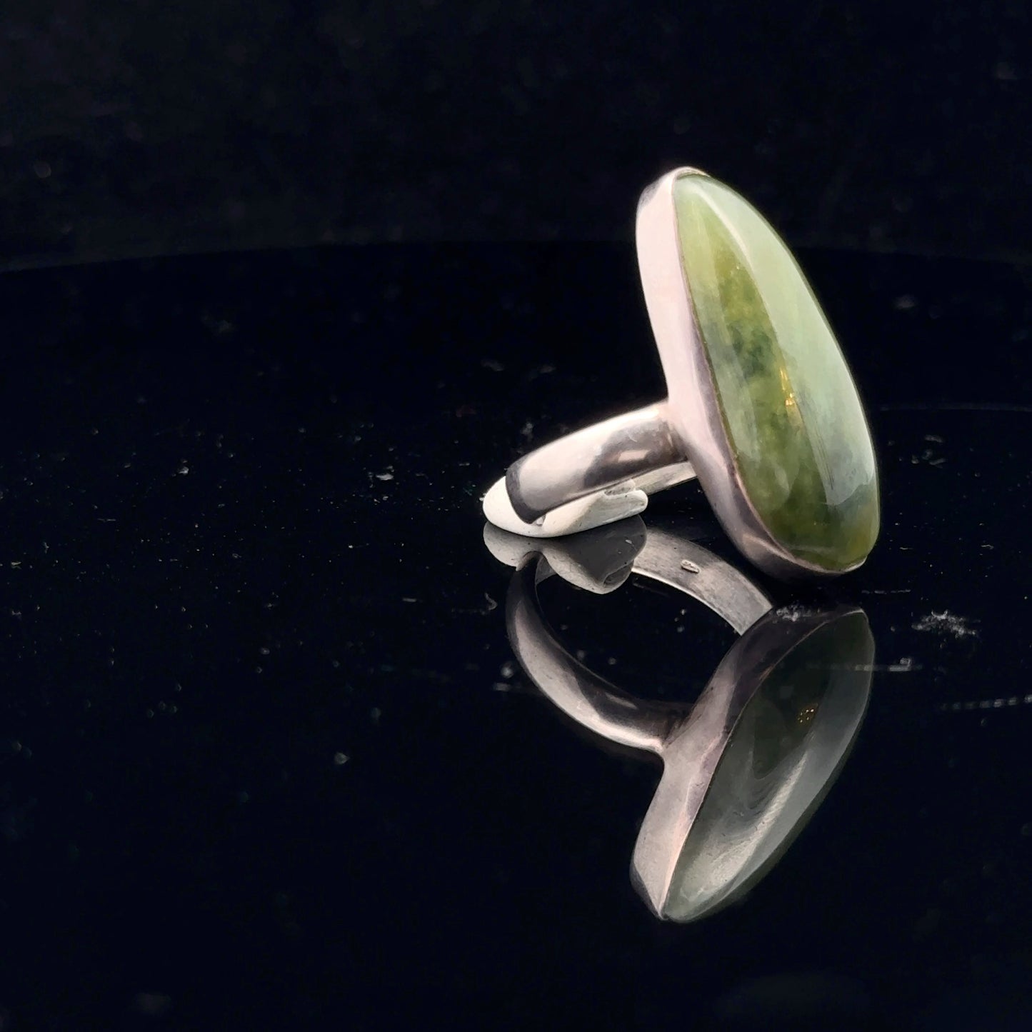 Garnet Ring Silver 925 Size 15
