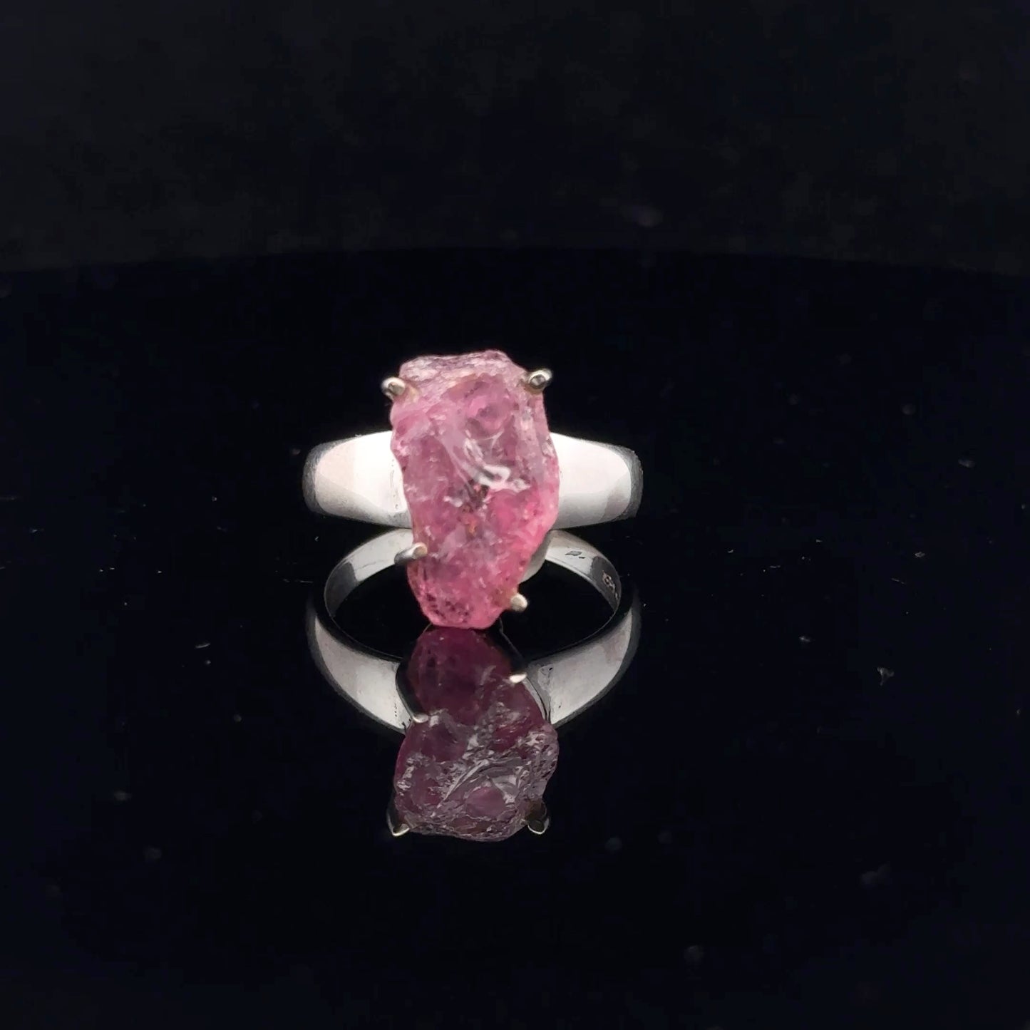 Tourmaline Ring Silver 925 Size 19