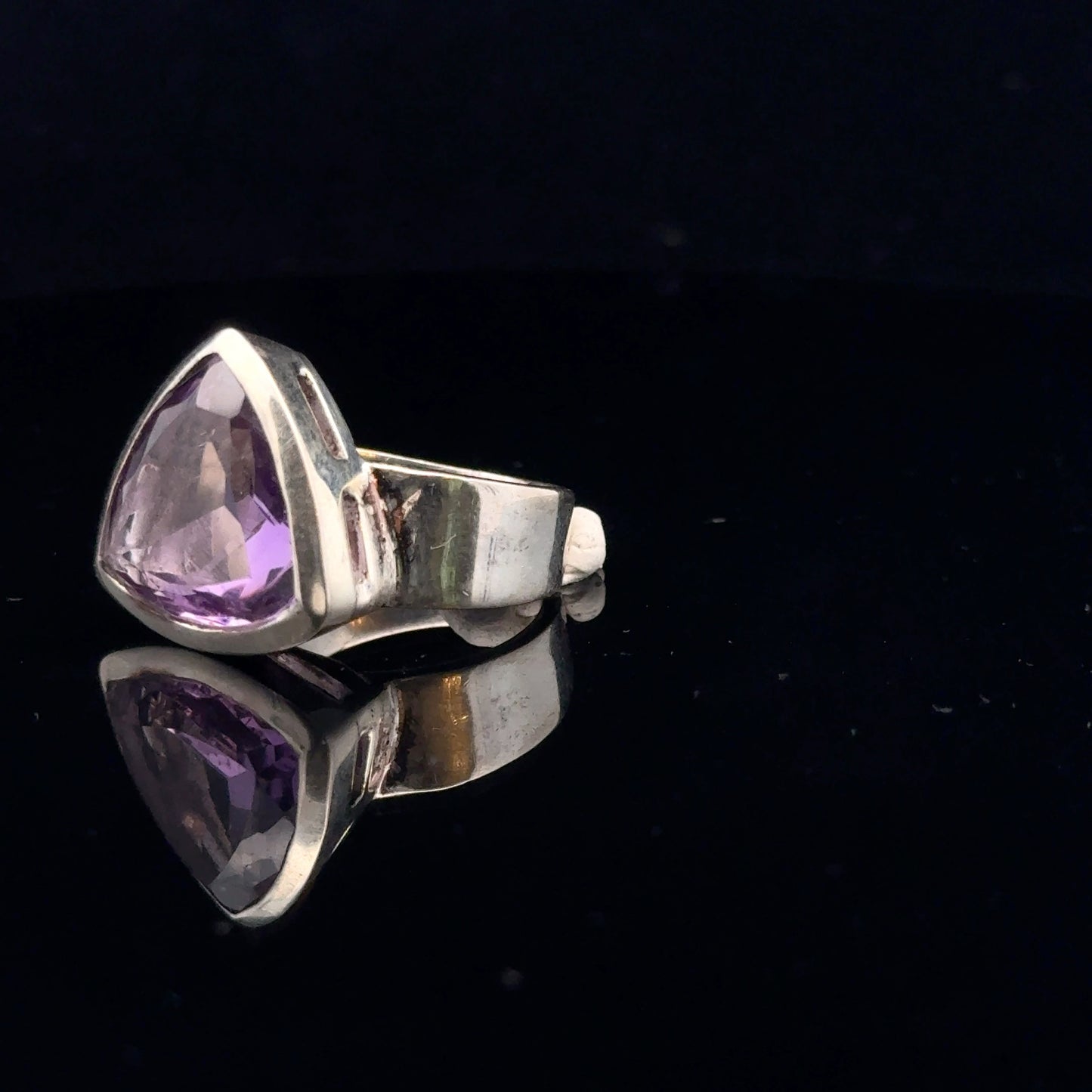 Amethyst Ring Silver 925 