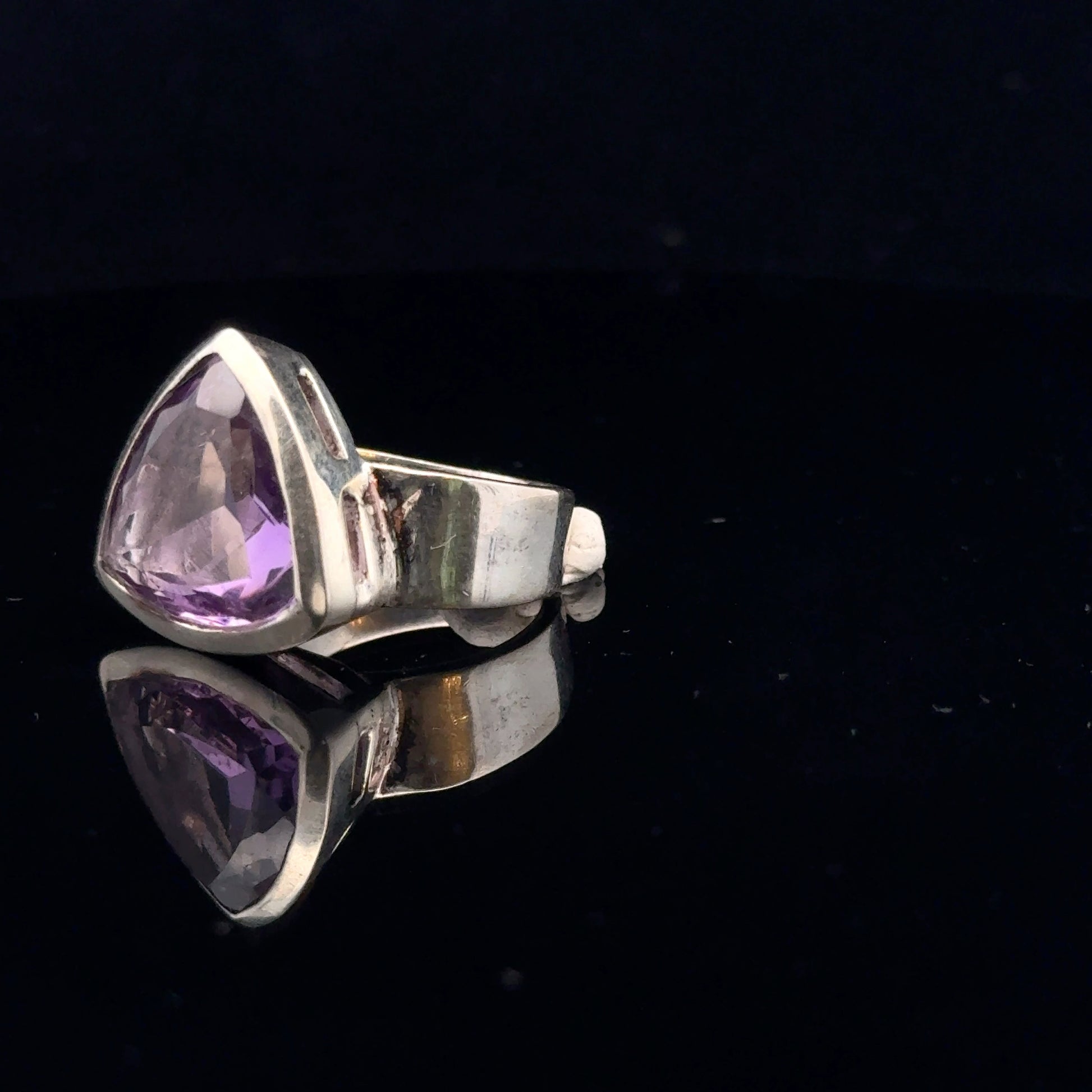 Amethyst Ring Silver 925 
