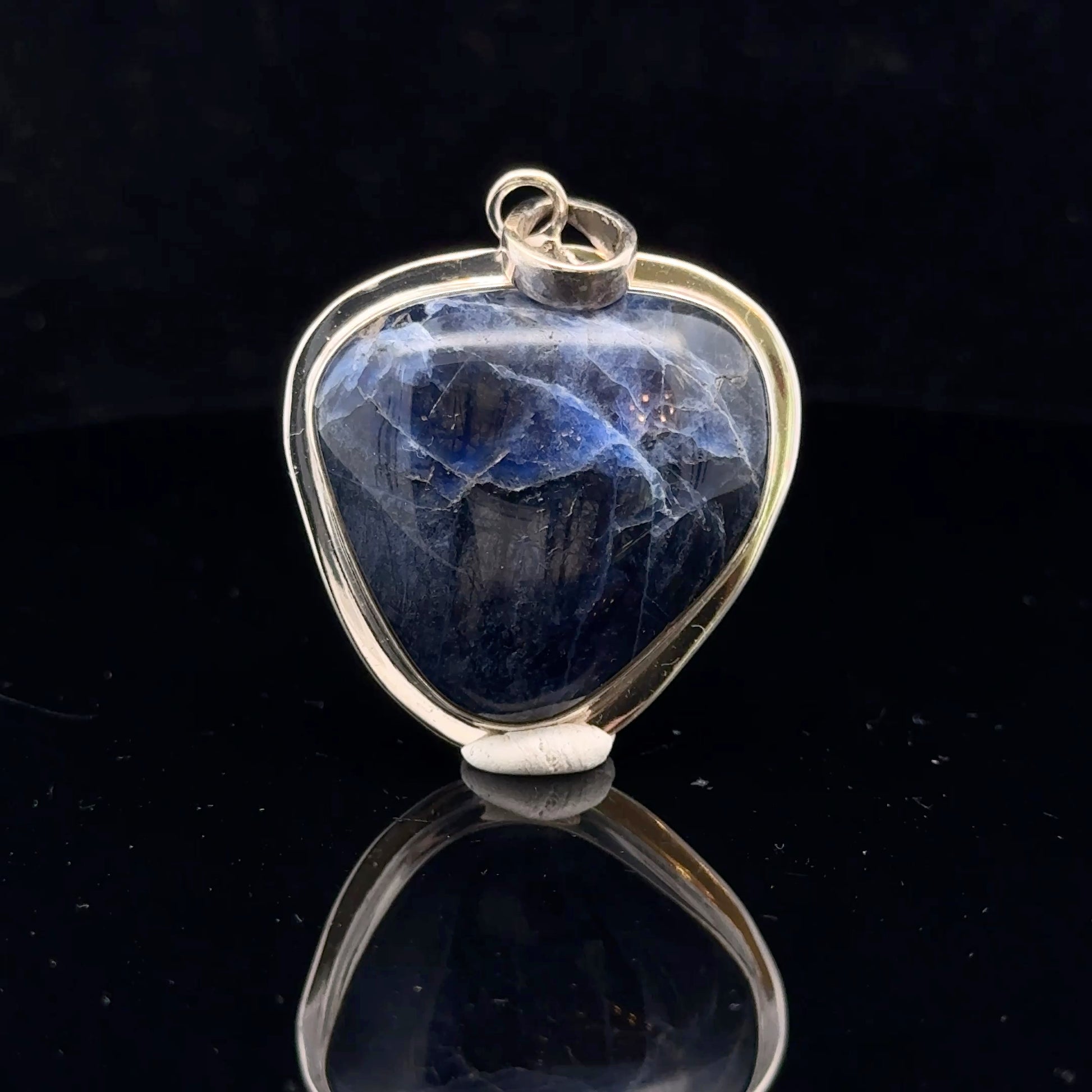 Sodalite Pendant Silver 925 45 mm