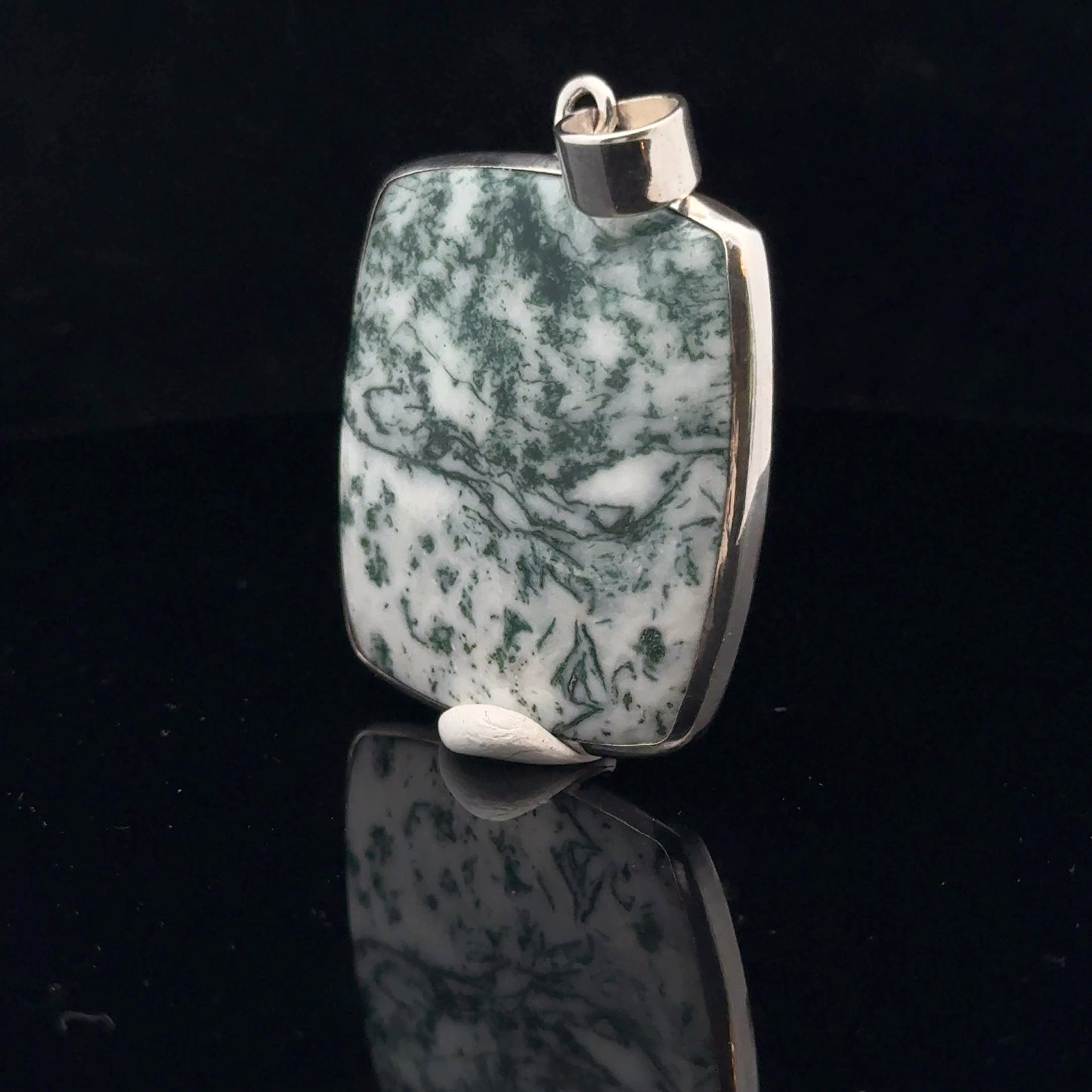 Agate Pendant Silver 925 47 mm