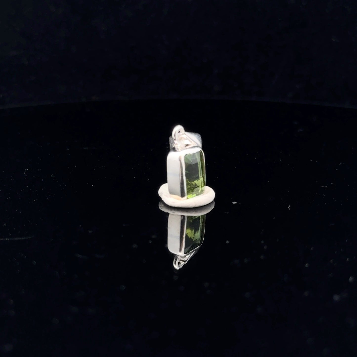 Tourmaline Pendant Silver 925 20 mm