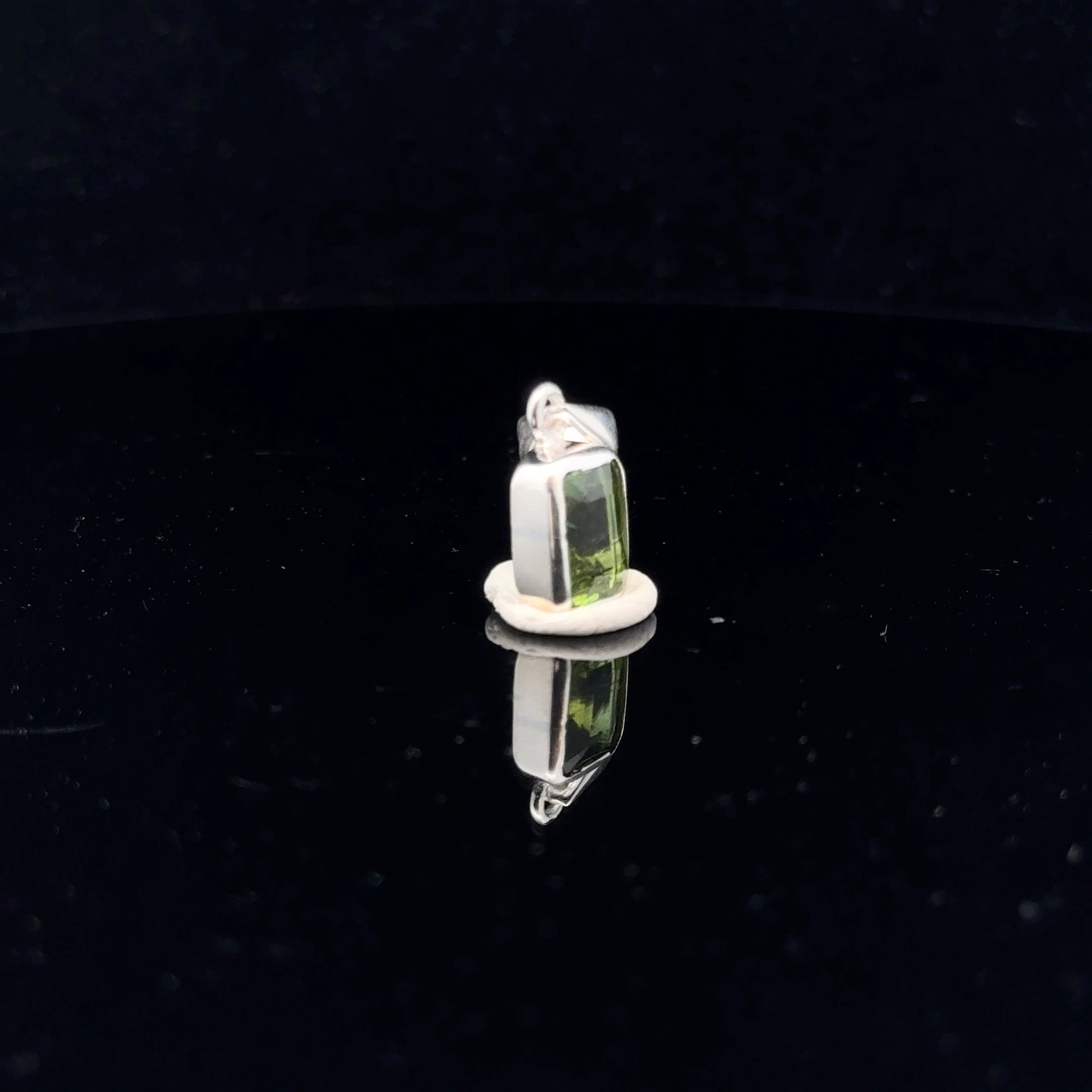 Tourmaline Pendant Silver 925 20 mm