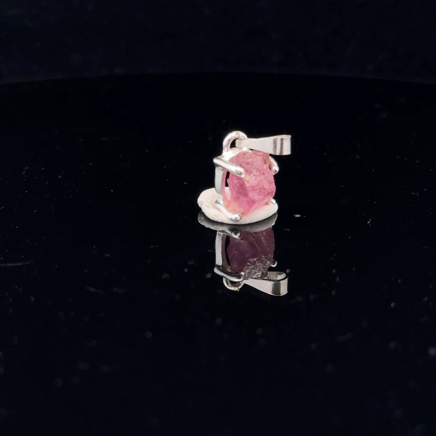 Tourmaline Pendant Silver 925 17 mm