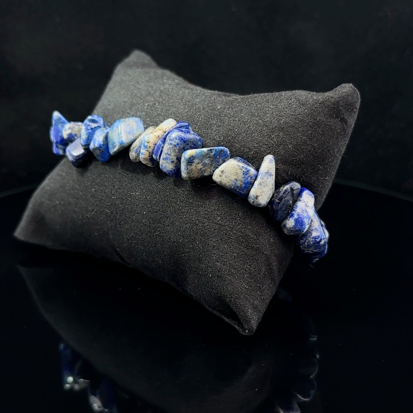 Rokassprādze Lapis lazuli 10mm, 42 krelles
