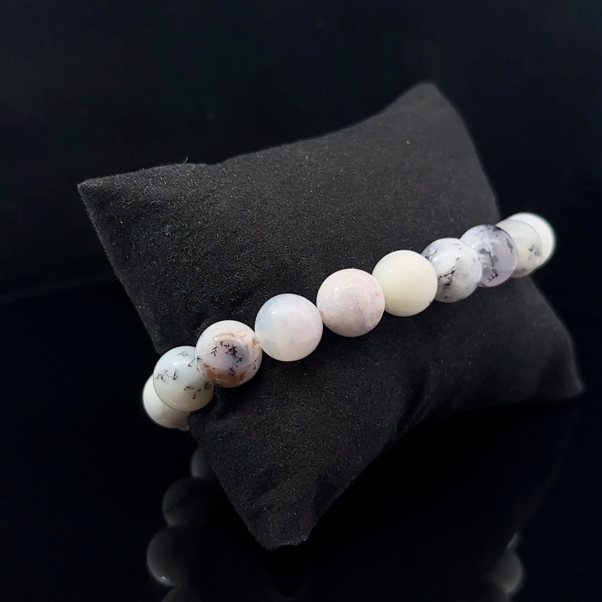 Merlinite Agate Bracelet 