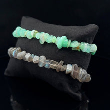 Load image into Gallery viewer, Bracelet Chrysoprase and Labradorite
