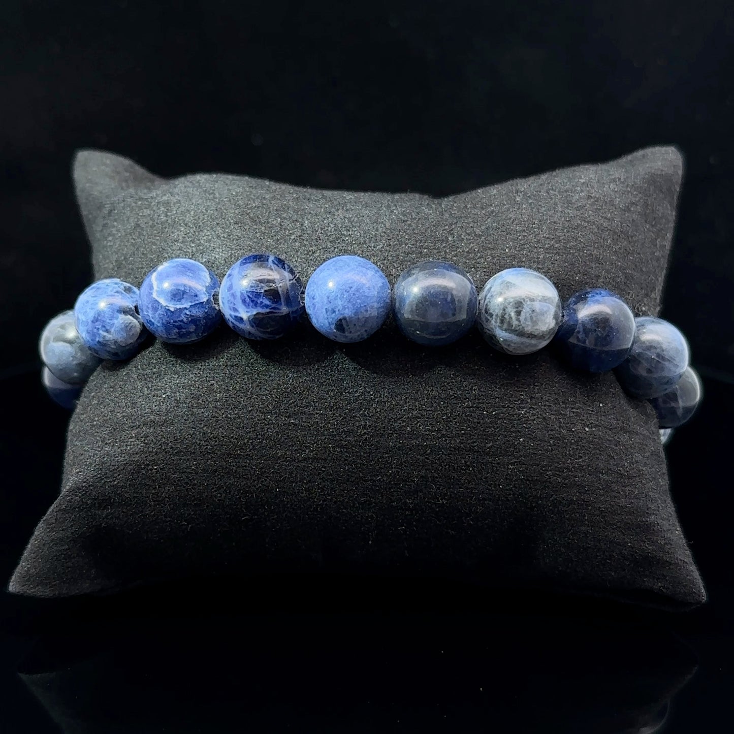Rokassprādze Sodalite 10mm, 20 krelles