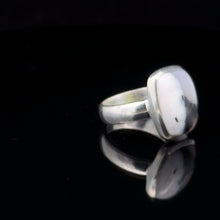 Загрузить изображение в средство просмотра галереи, Кольцо Агат мерленит размер ; серебро 925
