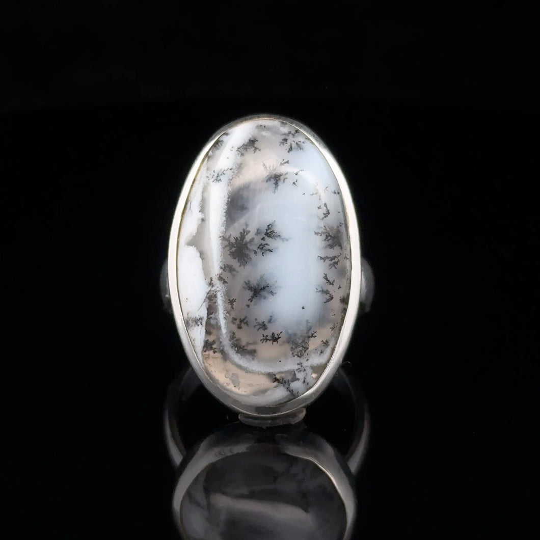 Кольцо Агат мерленит размер; серебро 925