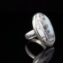 Загрузить изображение в средство просмотра галереи, Кольцо Агат мерленит размер; серебро 925
