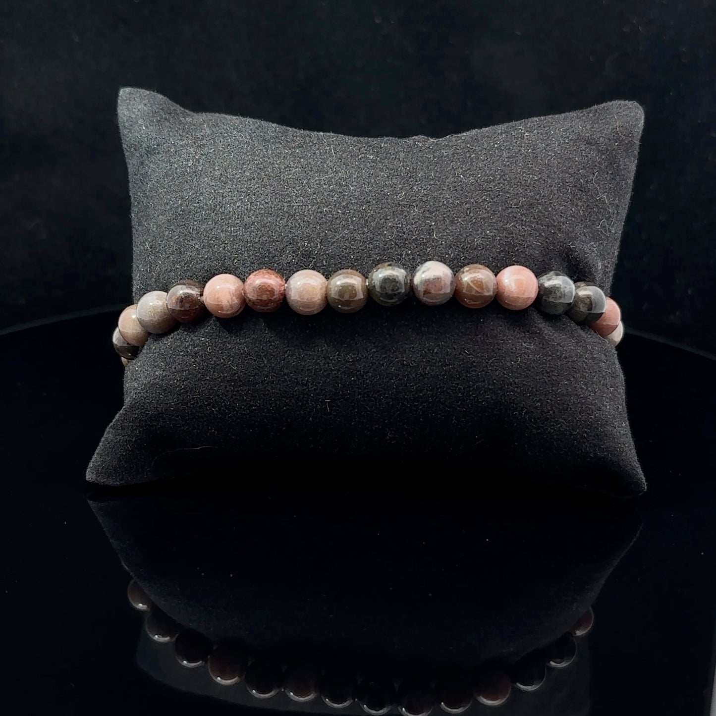 Jasper Bead Bracelet 