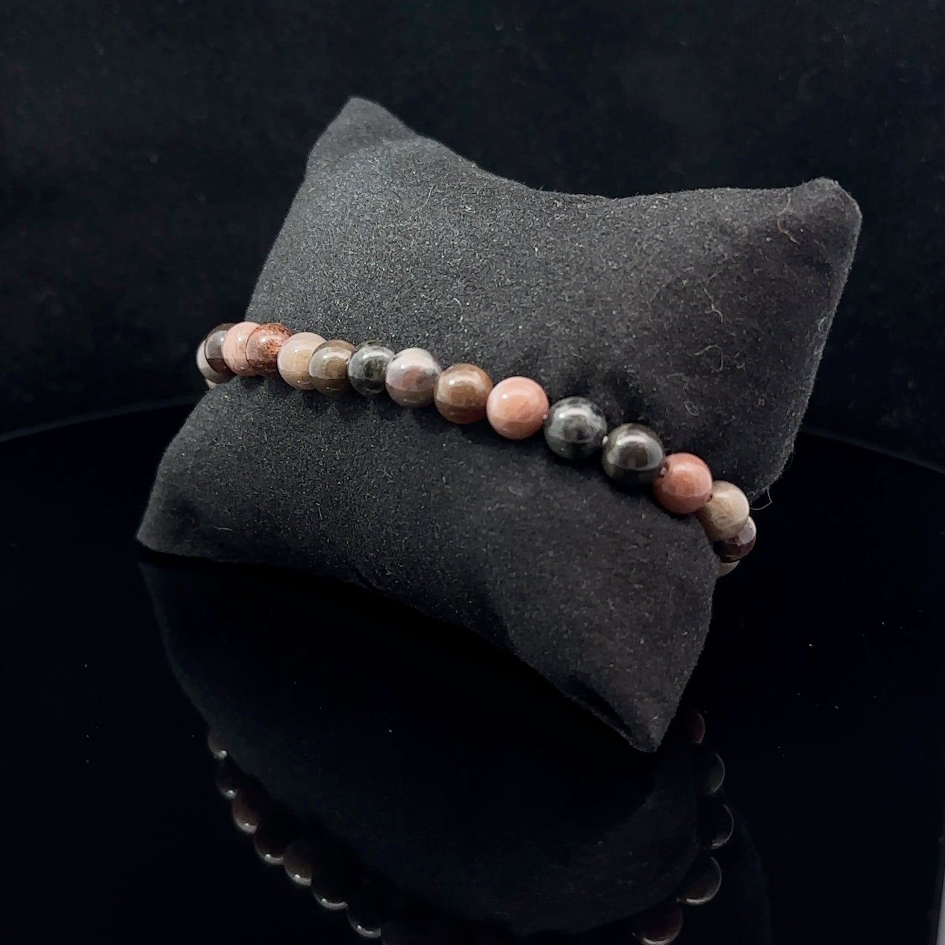 Jasper Bead Bracelet 6 mm 29 Beads
