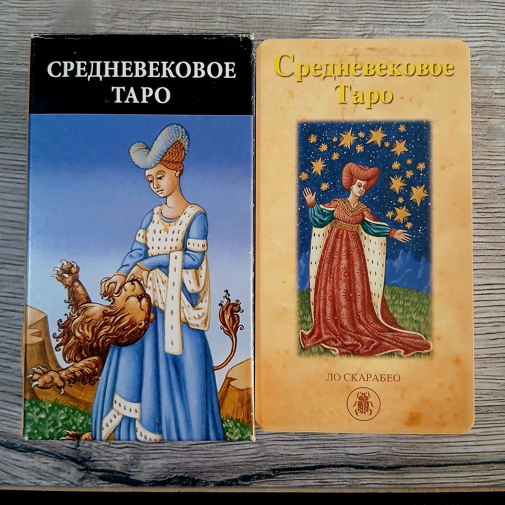 Medieval Tarot Tarot Encyclopedia Avalon/Hachette cards