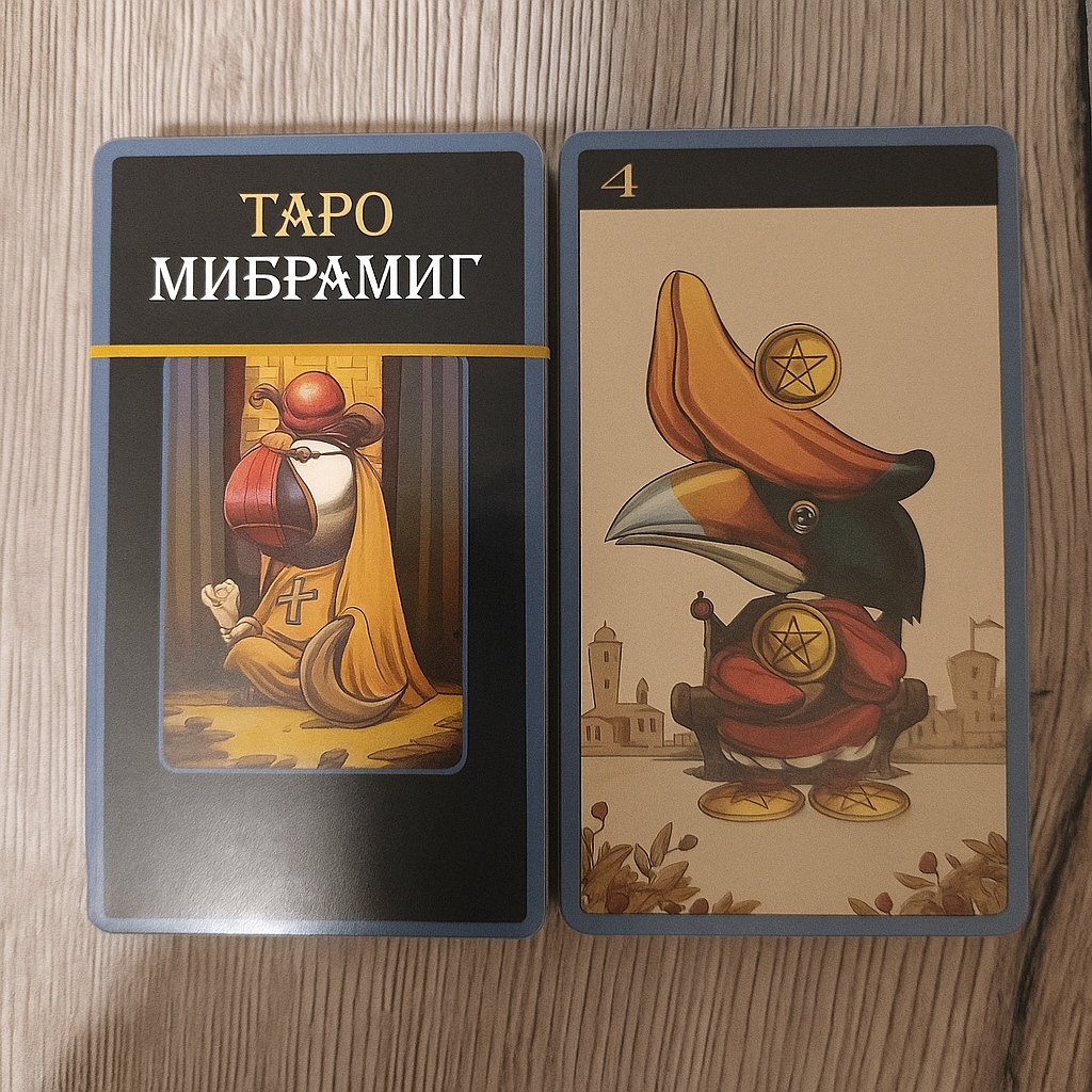 Tarot of Mibramig Tarot Encyclopedia Avalon/Hachette cards
