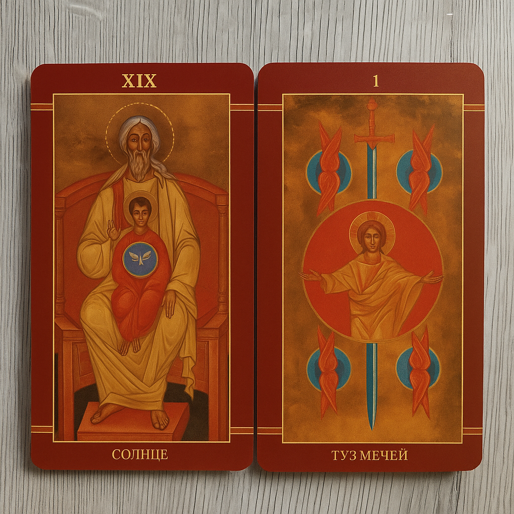 Tarot of the Golden Icons Tarot Encyclopedia Avalon/Hachette cards