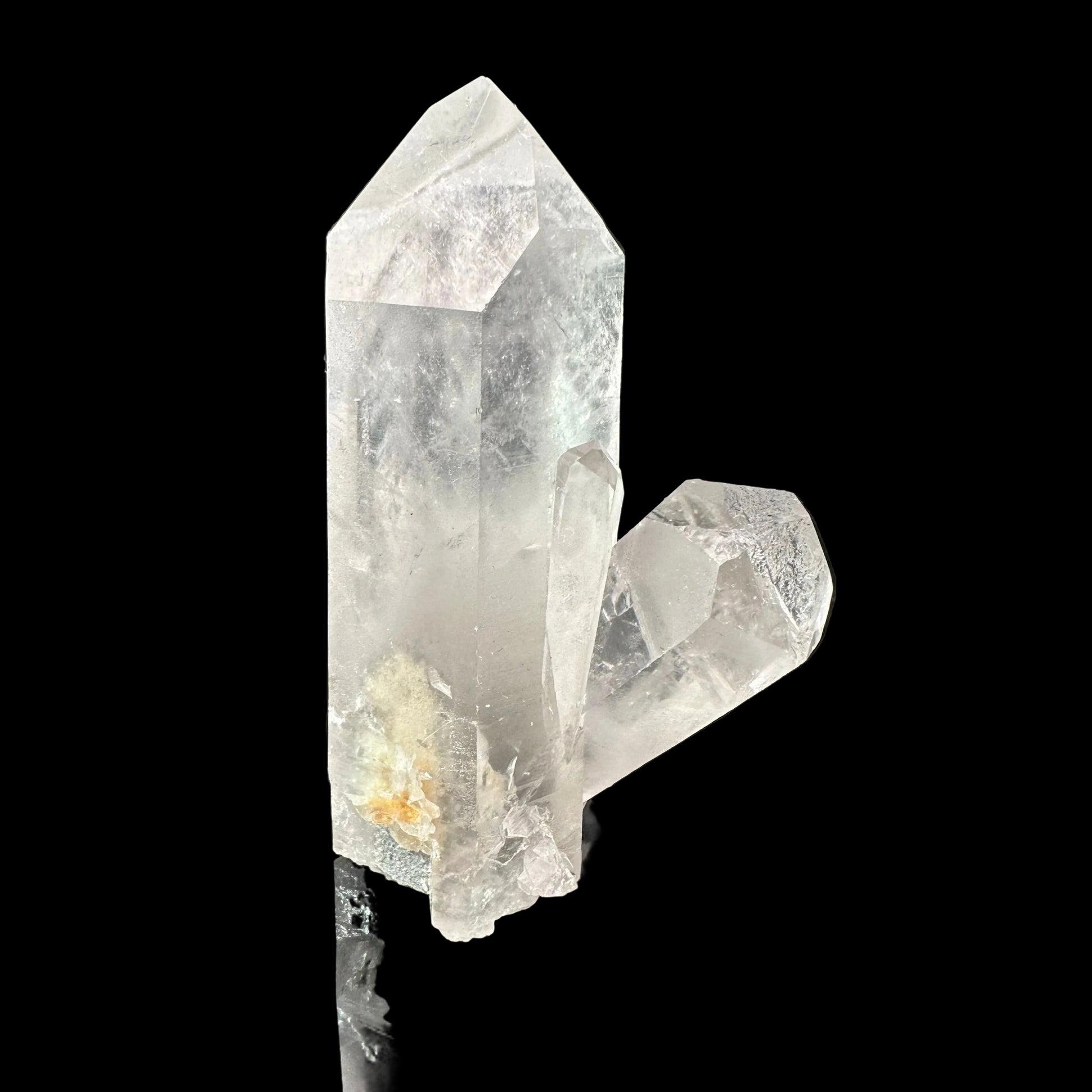 Twin Quartz Crystal 190 g 90 × 45 mm