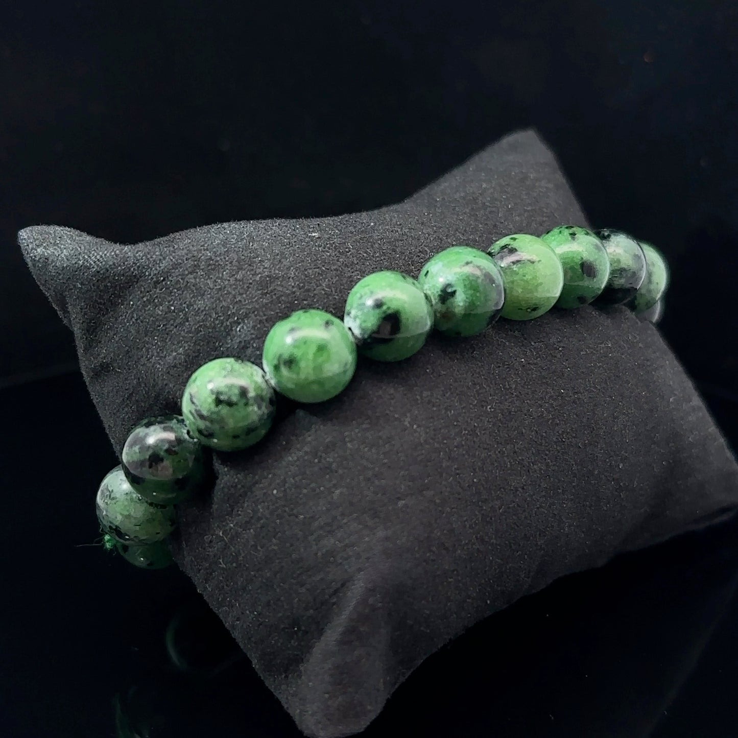 Zoisite Bead Bracelet 