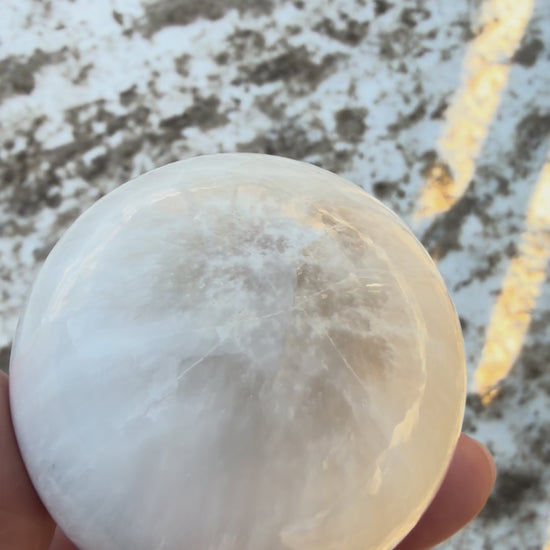 Scolecite Sphere 340 g 60 mm