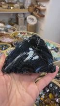 Load and play video in Gallery viewer, Obsidian, 160 g, 9 by 6 cm
