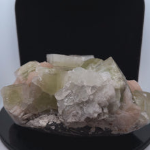Load and play video in Gallery viewer, Crystal Apophyllite, Stilbite 1280 g; 4 by 15 by 17 cm
