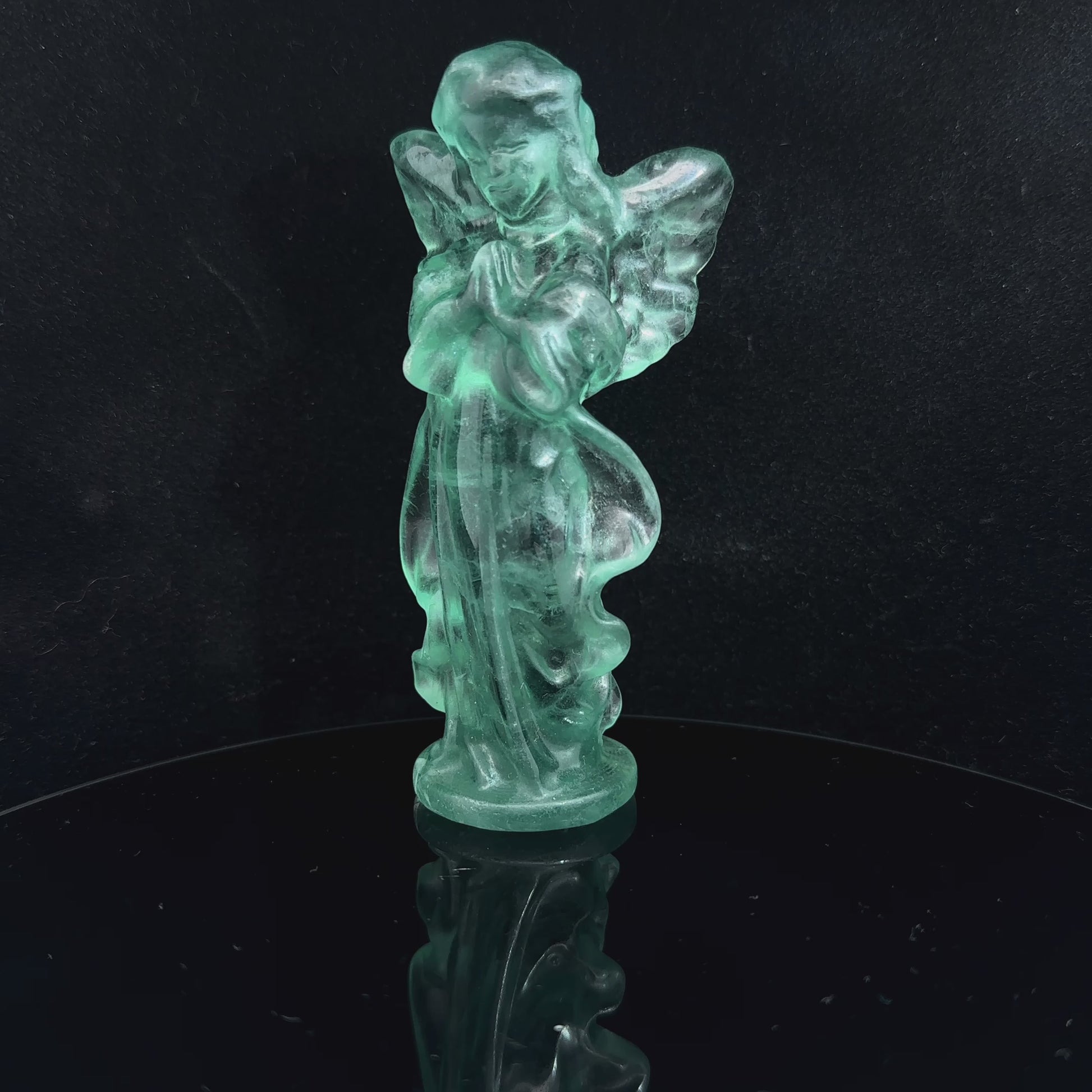 Angel fluorite green 12 cm