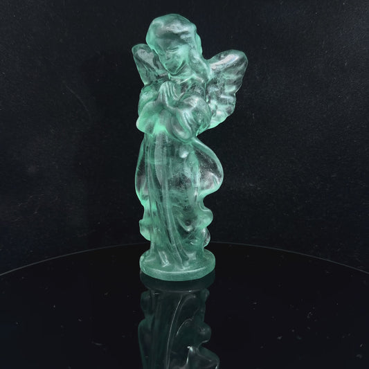 Angel fluorite green 12 cm