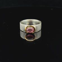 Загружайте и воспроизводите видео в средстве просмотра галереи Кольцо Турмалин розовый 18,5 размер; серебро 925
