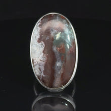 Загружайте и воспроизводите видео в средстве просмотра галереи Кольцо Агат   размер ; серебро 925
